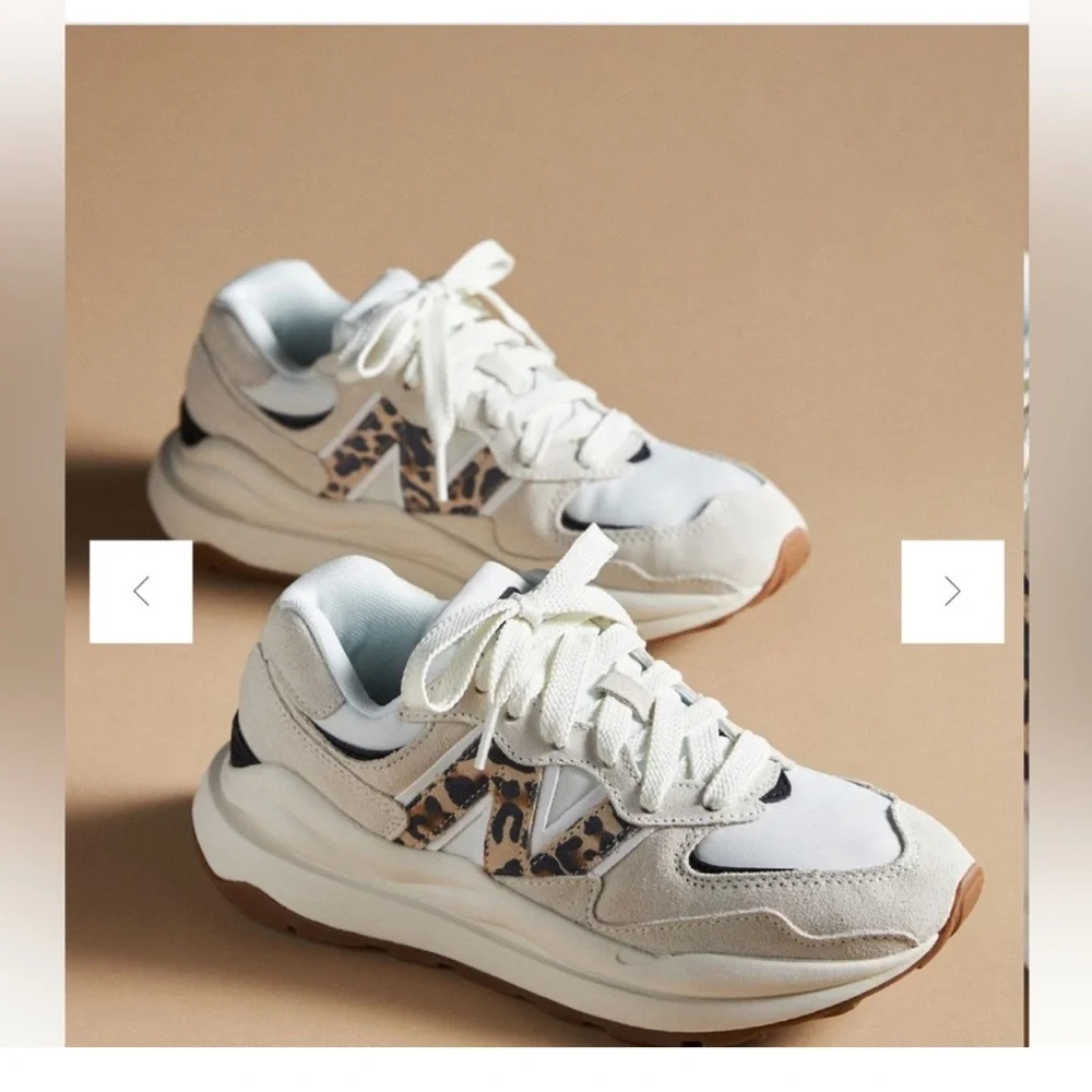 New Balance 57/40 Sea Salt Leopard - Picture 2 of 12